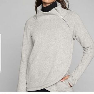 Athleta cozy karma Asym pullover